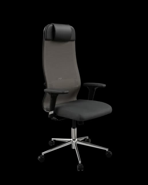 Кресло руководителя Sit 10 B1-111D - X2+UMF(X1) /Ub00/Wh00/D02P(M09.B23.G18.W01)