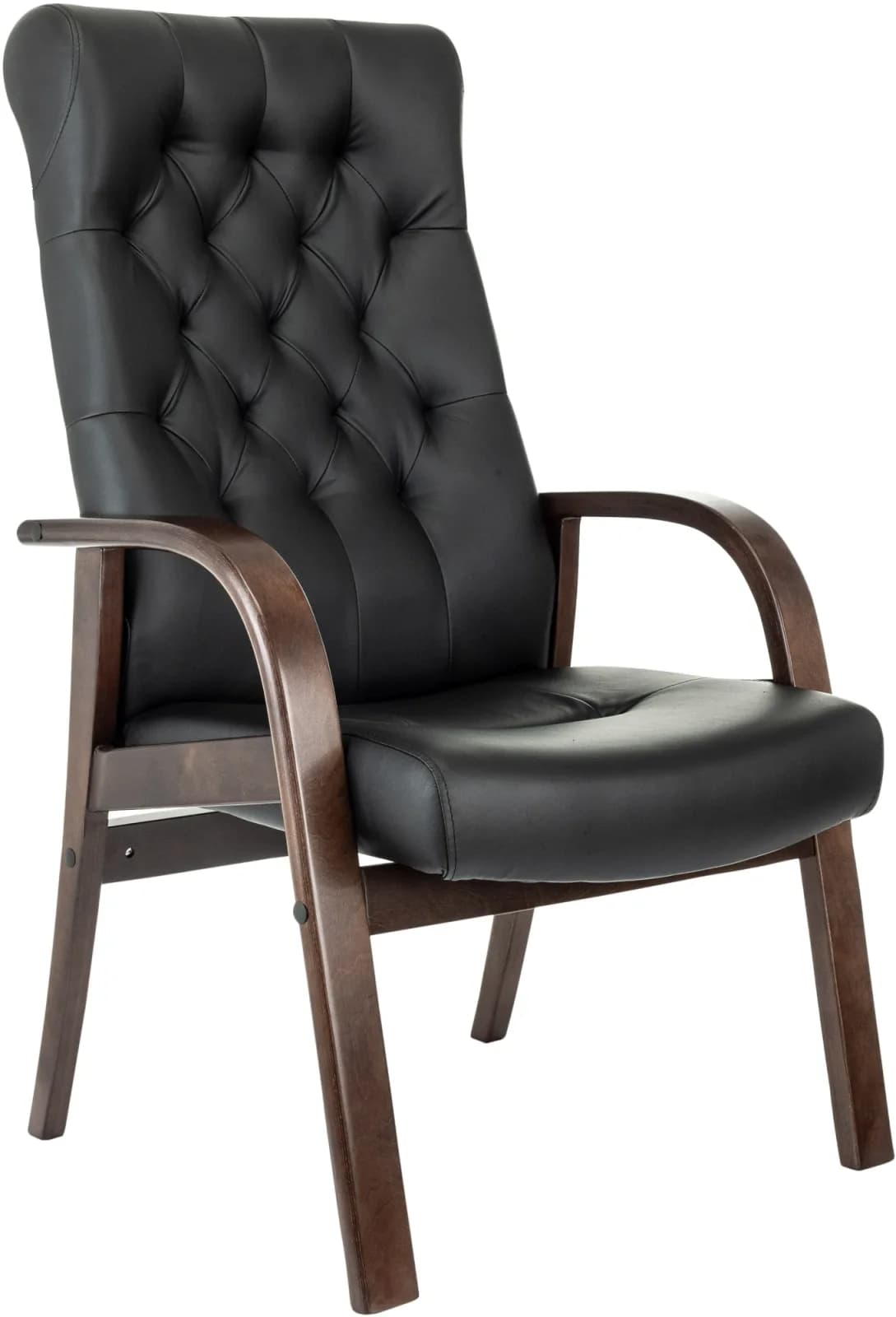 Конференц-кресло Бюрократ T-9928WALNUT-CF