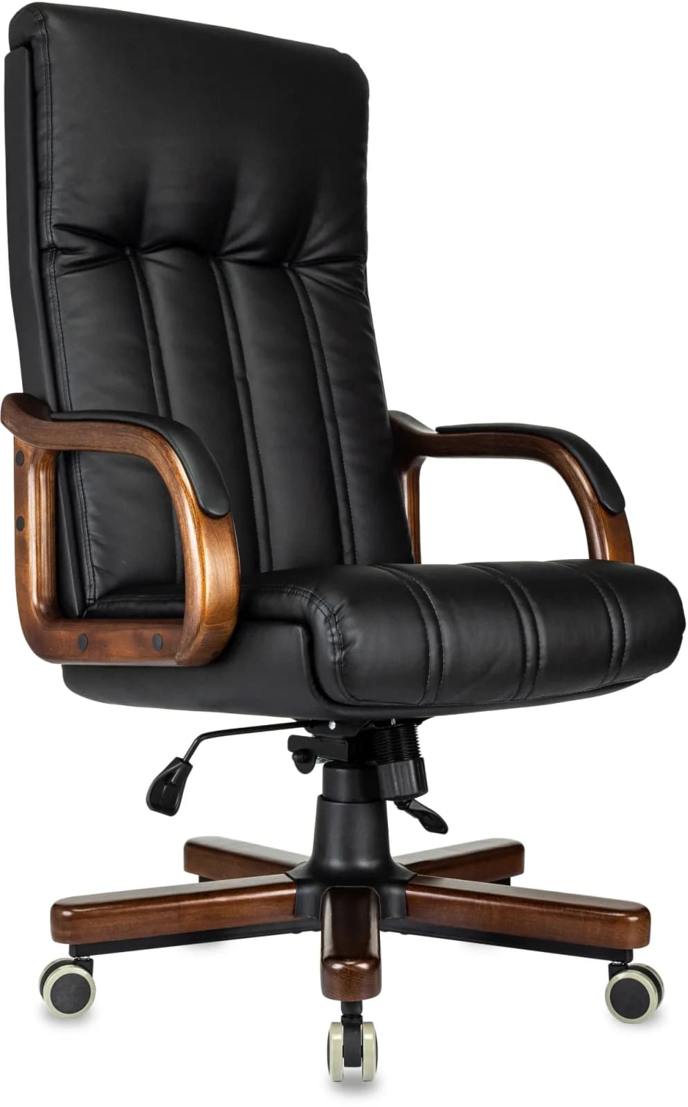 Кресло руководителя Бюрократ T-9932Walnut