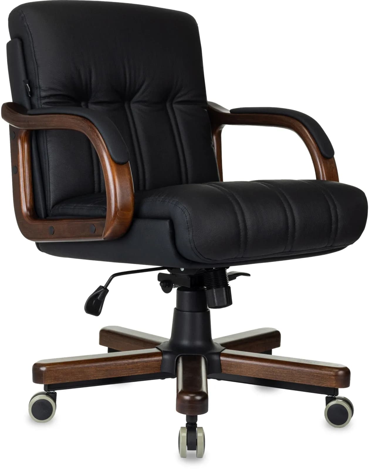 Кресло руководителя Бюрократ T-9932Walnut-Low